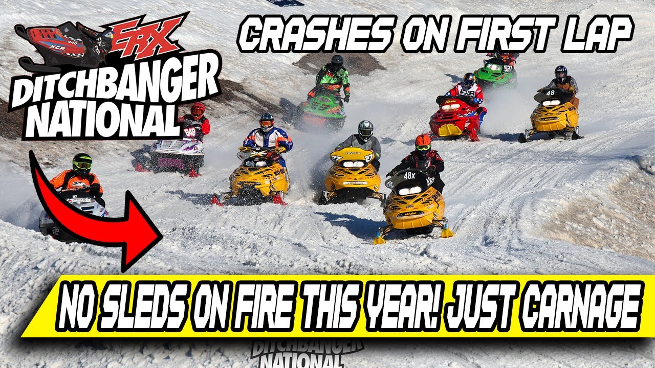 2023 DITCHBANGER NATIONAL // CRASHES ON FIRST LAP // NO BRAKES // ARM ...