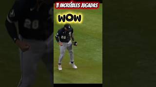 3 Increíbles Jugadas para disfrutar de béisbol #mlb #mlblb #beisbol