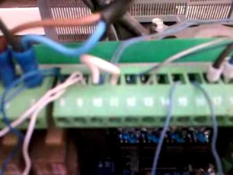 branchement d une centrale électronique d automatisme
