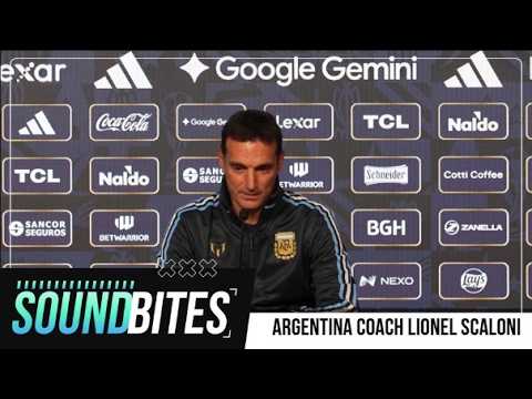 Scaloni tearfully bids farewell to Messi after Argentina legend's final match | ABS-CBN SPORTS