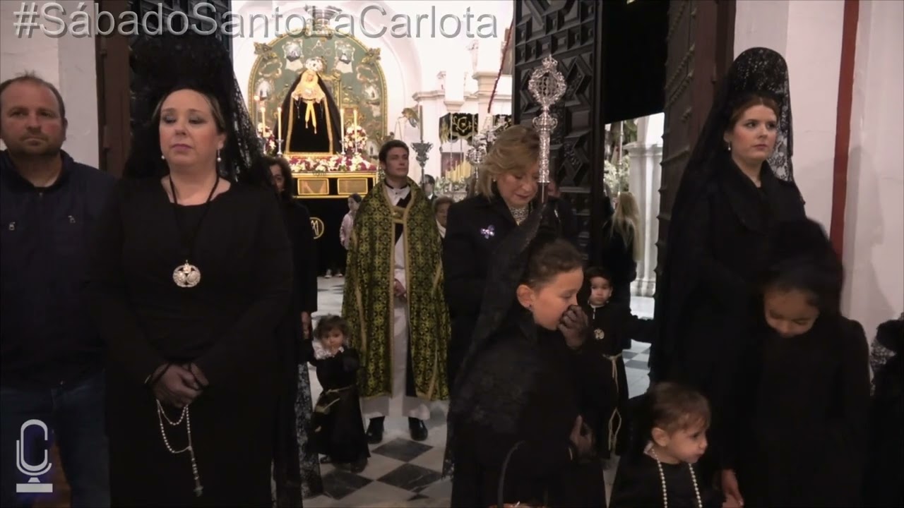 SEMANA SANTA 2024 Sábado Santo S. Entierro La Carlota