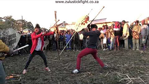 Zulu Stick Fight - Traditional Ceremony - South Coast