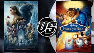 Beauty and the Beast (2017) VS Beauty and the Beast (1991)