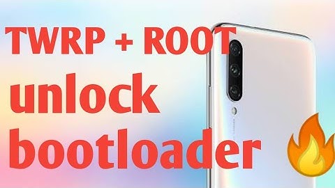 MI A3 unlock bootloader + TWRP + ROOT 🔥