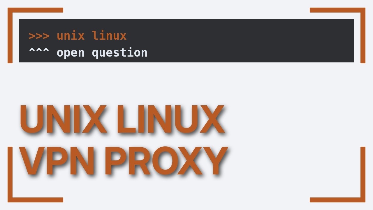 Unix & Linux: How to connect to VPN through Proxy Server? (3 Solutions ...