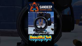 Beautiful 1v4 with thompson and ACE32 @sandeep_gaming_zone #viral #bgmi #shorts #pubgmobile #yt