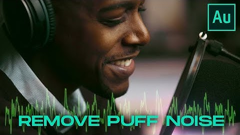 How to Remove Plosives (PUFF) NOISE from your Audio🎤