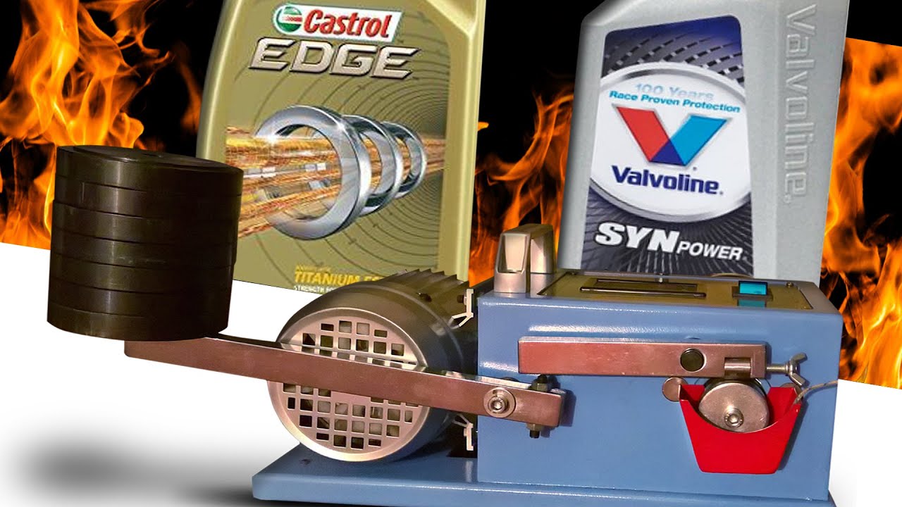Castrol Edge 0W40 vs Valvoline SynPower 0W40 Test olejów silnikowych 100°C