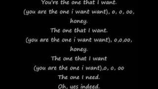 Grease - You're The One That I Want * Lyrics *