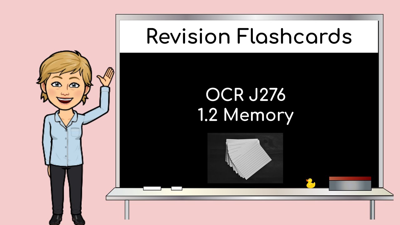 J276 1.2 Memory - Crash Course (OCR GCSE Computer Science)