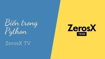 Bài 2 - Biến trong Python