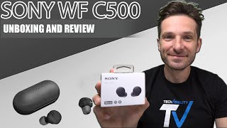 SONY WFC500 True Wireless Earbuds Unboxing and Review