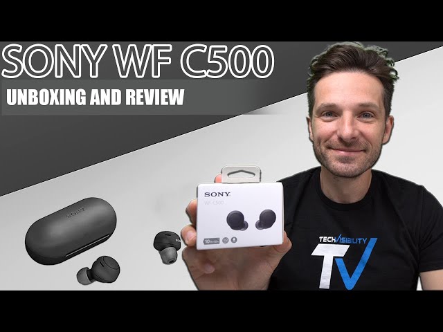 SONY WF-C500 True Wireless Earbuds Unboxing and Review