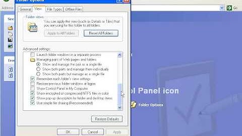 Control Panel Windows XP Part 5) in Dari / Farsi Omar Akbari