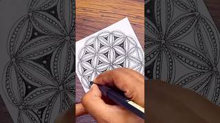 Zentangle Pattern-Rumpus  #zentangle #doodle #zendoodle #art #zenart #mindfulart #shorts