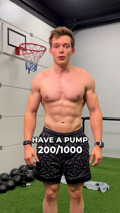 0 VS 1000 Pushups Pump