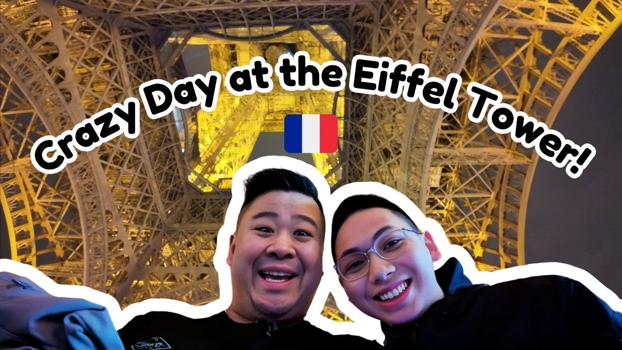 We Escaped From The Eiffel Tower | Unforgettable Paris Adventure and Hidden Gems