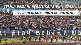 PEMAIN PERSIB MENYATU DENGAN NORTHERNWALL MENYANYIKAN “PERSIB ROAD”