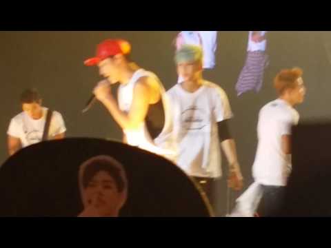 (Fancam) 14.08.30 OMHK -- Taec's BIGGEST surprise