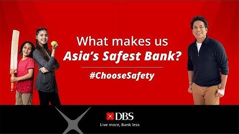 Future Forward Banking | #ChooseSafety with DBS featuring Sachin Tendulkar