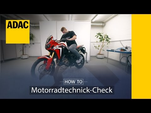 Video: Wie überprüft man, ob ein Motorradrahmen gerade ist?