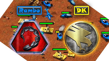 C&C: Remastered | Rambo (Nod) vs DK (GDI) | GDI vs Nod | 1v1
