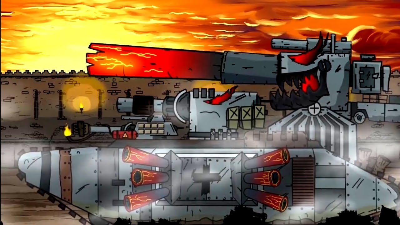 31_Tanks Cartoons Tank Battle KV 44 Top Tank Cartoons Home Animations