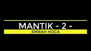 9. Sinif Mantik - 2 -