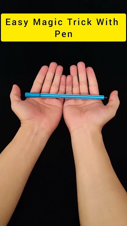 Super Easy Magic Trick With Pen #shorts #magic #magictrick