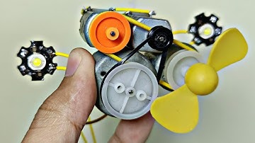HOW TO MAKE A PROTOTYPE MINI ELECTRIC GENERATOR MACHINE USING A SUPER AMAZING ALTERNATOR CONCEPT