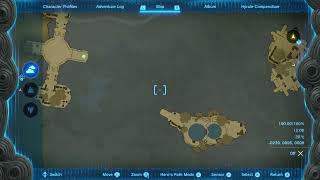 Zelda Tears of the Kingdom All named locations Sky [100% map completion]