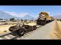 GTA 5 Ramp vs Trains 100+