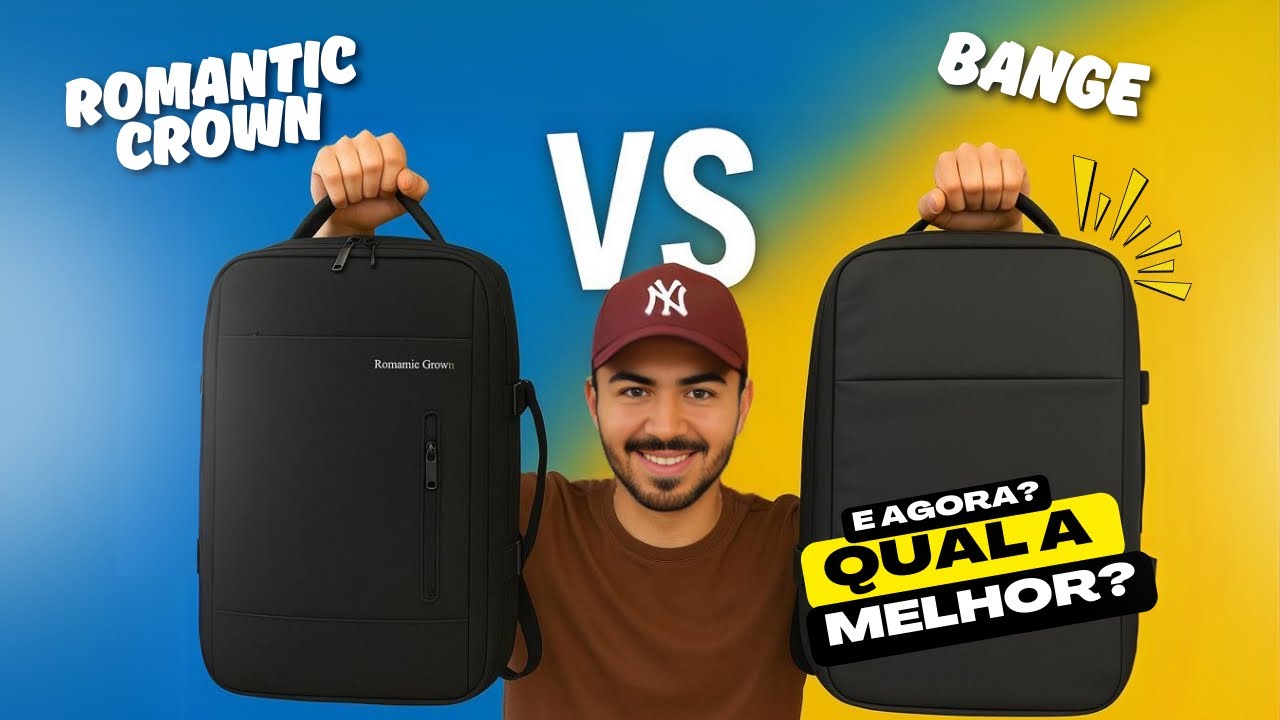 Comprei duas MOCHILAS DE VIAGEM da Shopee: Qual vale mais a pena?