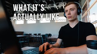 Realistic Day in the Life of a Video Editor & YouTuber