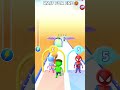 Hero Run Level 5 Collect the heroes and defeat the enemy #short