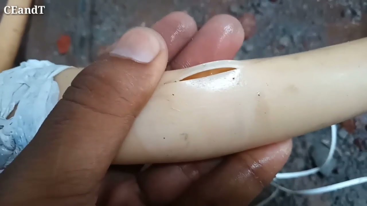 Curing Pipe Repair in 5 Seconds || तराई वाला पाइप जल्दी कैसे ठीक करे