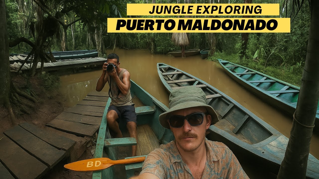 Amazon jungle tour in Puerto Maldonado Peru - YouTube