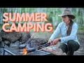 The most relaxing day of summer camping with good food