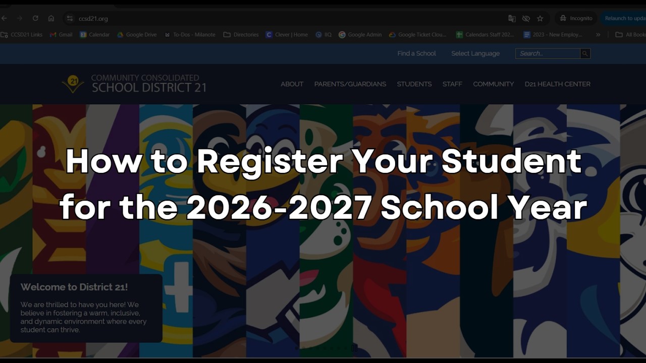 How To Register Your Student For the 2026 2027 School Year - YouTube