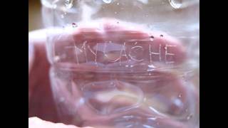 Creative Geocache Containers/Ideas: Water Bottle Folly