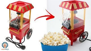 ماكينة الفشار العجيبة - فشار بدون زيت - popcorn machine