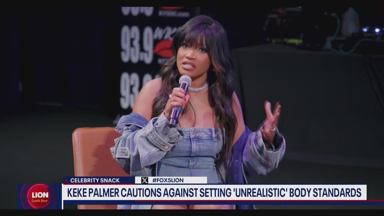 Keke Palmer cautions against setting 'unrealistic' body standards YouTube