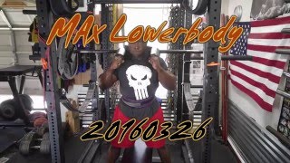 Maximum Effort lower body
