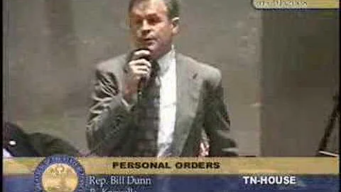Speaker Naifeh's Ruling Challenged by Rep Dunn