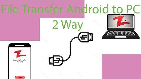 File Transfer Android to PC Using Zapya | Android file Transfer PC | Best File Sharing App 2021