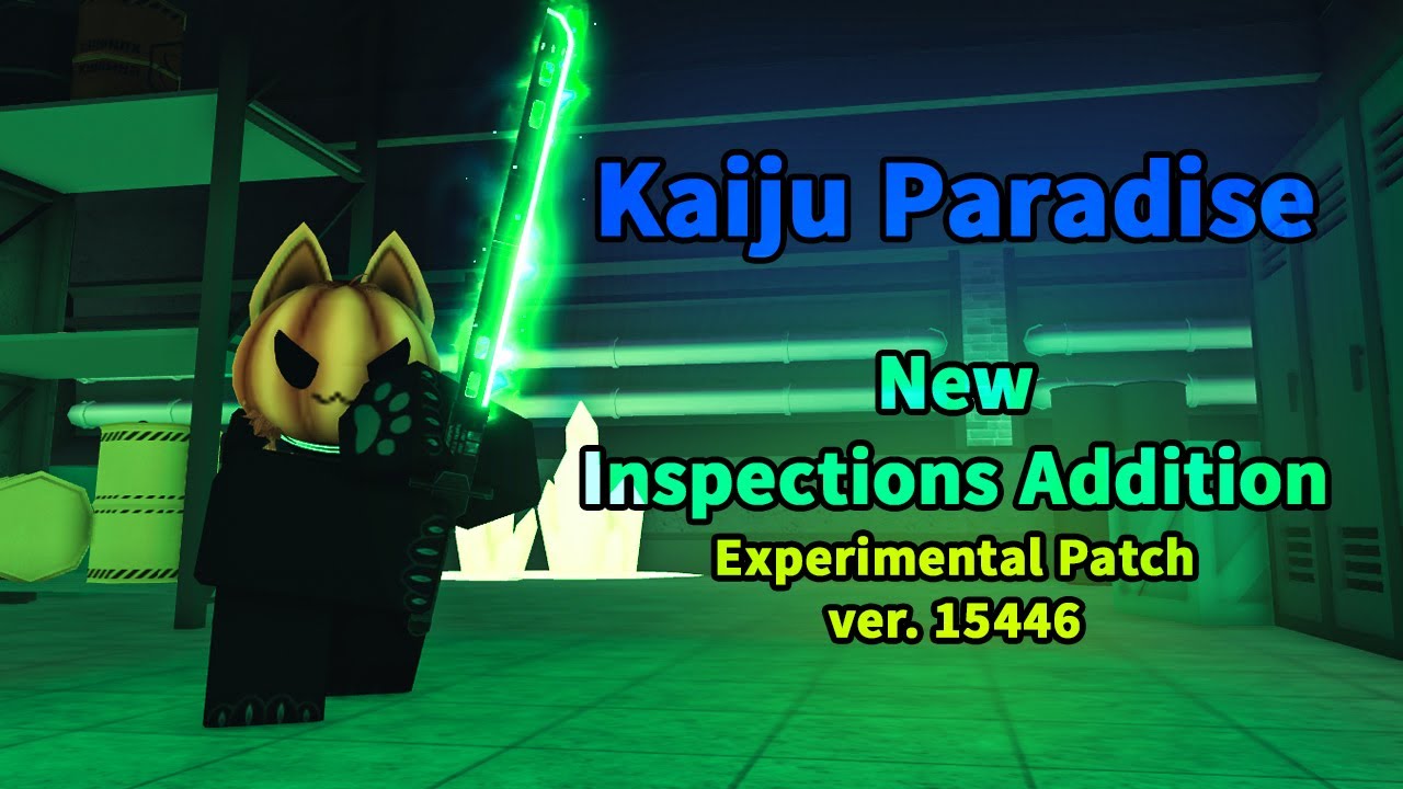 Kaiju Paradise Additional Inspect Animations and Patches ROBLOX