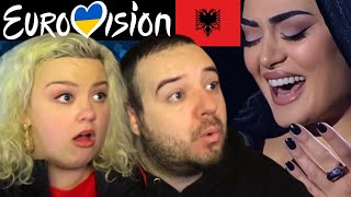 Albina & Familja Kelmendi - Duje - Albania | EUROVISION 2023 | COUPLE REACTION