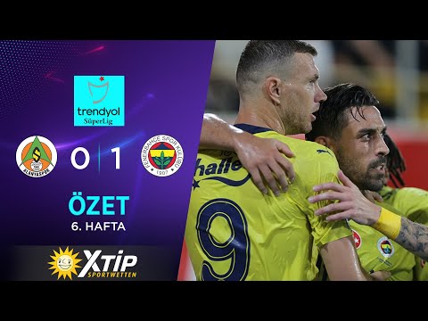 Corendon Alanyaspor (0-1) Fenerbahçe - Highlights/Özet | Trendyol Süper Lig - 2023/24