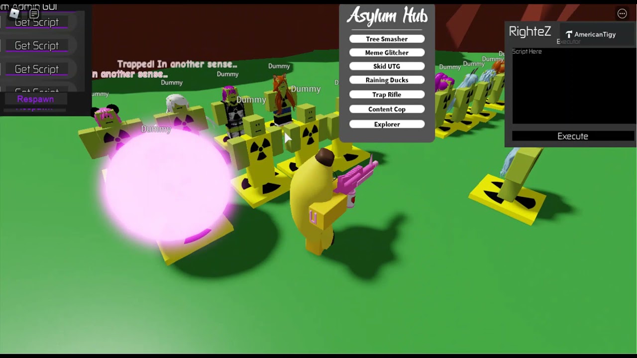 Asylum Hub Script Showcase Roblox Developer Scripts Youtube