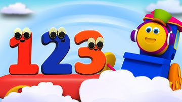tàu số bob | 1 đến 10 | học đếm | Bob Number Train | Numbers For Kids | 1 To 10 Counting Numbers